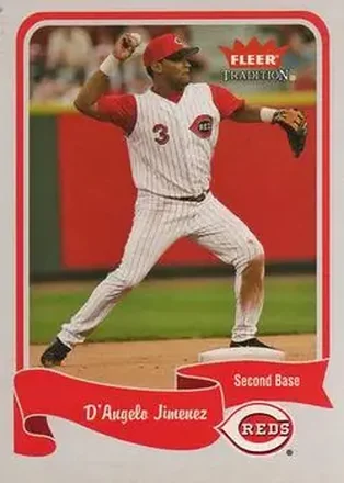 2004 Fleer Tradition #179 - D'Angelo Jimenez - Cincinnati Reds