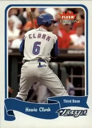 2004 Fleer Tradition #184 - Howie Clark - Toronto Blue Jays