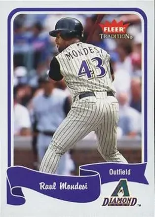 2004 Fleer Tradition #186 - Raul Mondesi - Arizona Diamondbacks