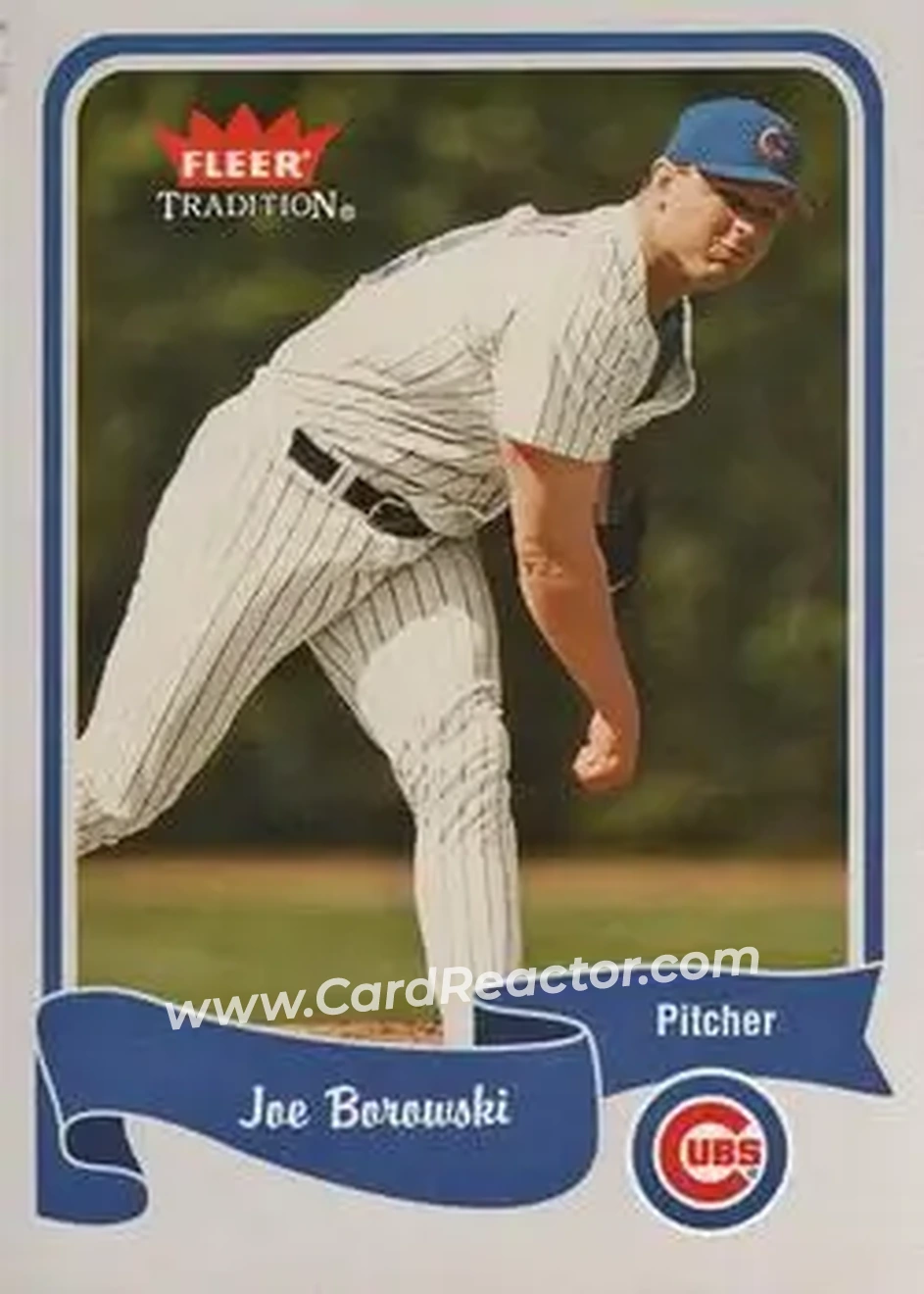 2004 Fleer Tradition #194 - Joe Borowski - Chicago Cubs - Front 2004 Fleer Tradition #194 - Joe Borowski - Chicago Cubs - Front