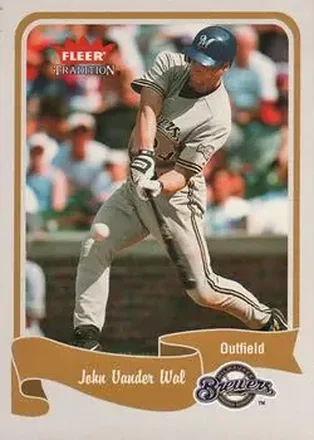2004 Fleer Tradition #201 - John Vander Wal - Milwaukee Brewers