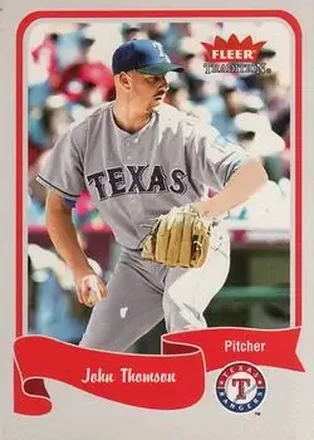 2004 Fleer Tradition #204 - John Thomson - Texas Rangers