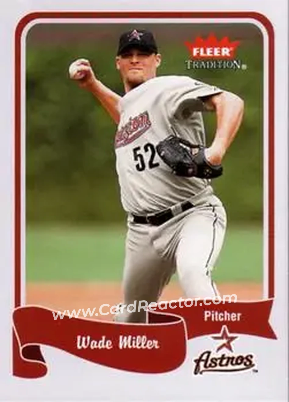 2004 Fleer Tradition #208 - Wade Miller - Houston Astros - Front