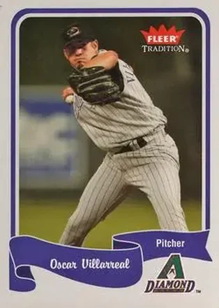 2004 Fleer Tradition #214 - Oscar Villarreal - Arizona Diamondbacks