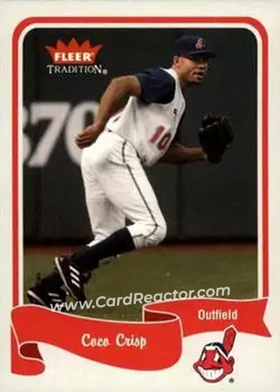2004 Fleer Tradition #218 - Coco Crisp - Cleveland Indians - Front 2004 Fleer Tradition #218 - Coco Crisp - Cleveland Indians - Front