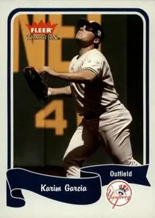 2004 Fleer Tradition #227 - Karim Garcia - New York Yankees