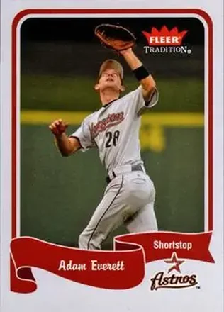 2004 Fleer Tradition #233 - Adam Everett - Houston Astros