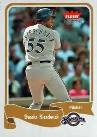 2004 Fleer Tradition #234 - Brooks Kieschnick - Milwaukee Brewers