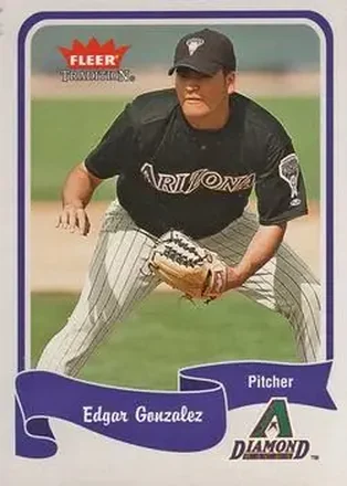 2004 Fleer Tradition #246 - Edgar Gonzalez - Arizona Diamondbacks