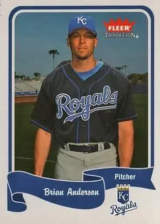 2004 Fleer Tradition #247 - Brian Anderson - Kansas City Royals
