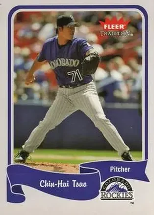 2004 Fleer Tradition #251 - Chin-Hui Tsao - Colorado Rockies