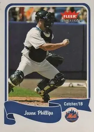 2004 Fleer Tradition #263 - Jason Phillips - New York Mets