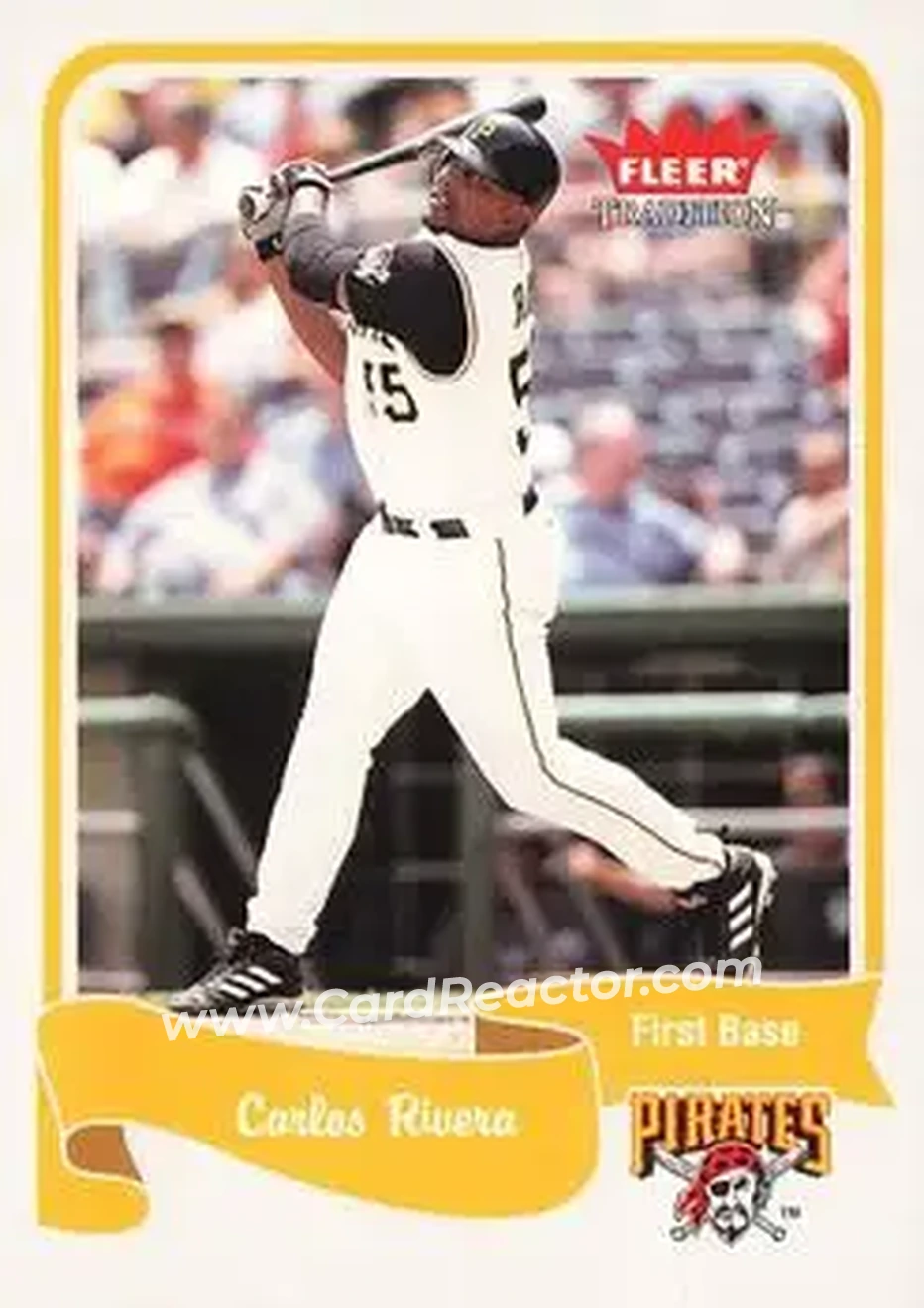 2004 Fleer Tradition #273 - Carlos Rivera - Pittsburgh Pirates - Front 2004 Fleer Tradition #273 - Carlos Rivera - Pittsburgh Pirates - Front