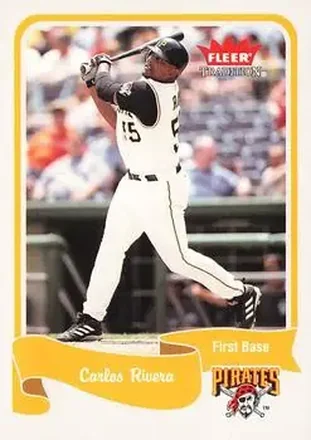 2004 Fleer Tradition #273 - Carlos Rivera - Pittsburgh Pirates