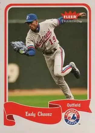 2004 Fleer Tradition #276 - Endy Chavez - Montreal Expos