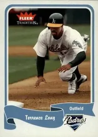 2004 Fleer Tradition #279 - Terrence Long - San Diego Padres
