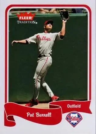 2004 Fleer Tradition #285 - Pat Burrell - Philadelphia Phillies