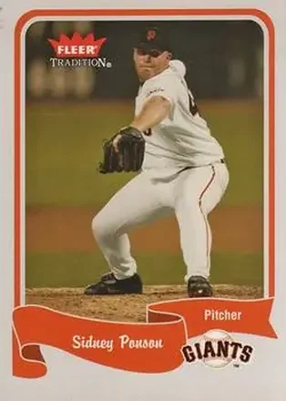 2004 Fleer Tradition #289 - Sidney Ponson - San Francisco Giants