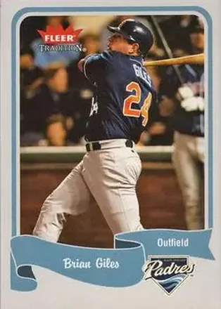 2004 Fleer Tradition #293 - Brian Giles - San Diego Padres