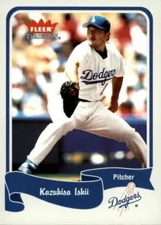 2004 Fleer Tradition #295 - Kazuhisa Ishii - Los Angeles Dodgers