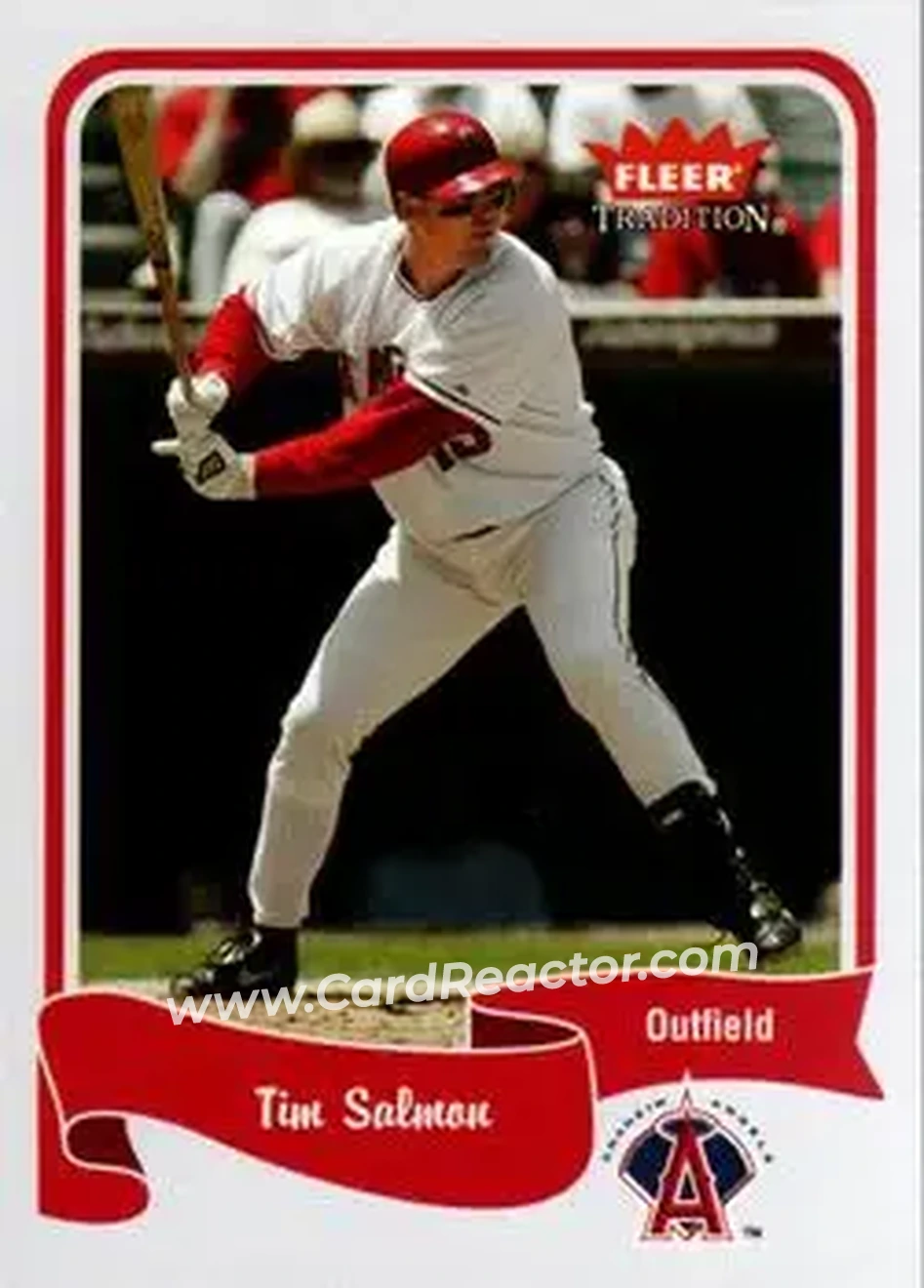 2004 Fleer Tradition #310 - Tim Salmon - Anaheim Angels - Front 2004 Fleer Tradition #310 - Tim Salmon - Anaheim Angels - Front
