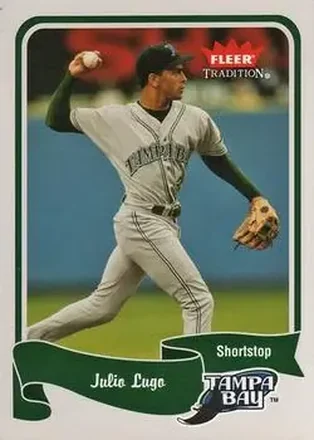 2004 Fleer Tradition #314 - Julio Lugo - Tampa Bay Devil Rays