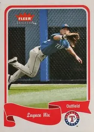 2004 Fleer Tradition #316 - Laynce Nix - Texas Rangers