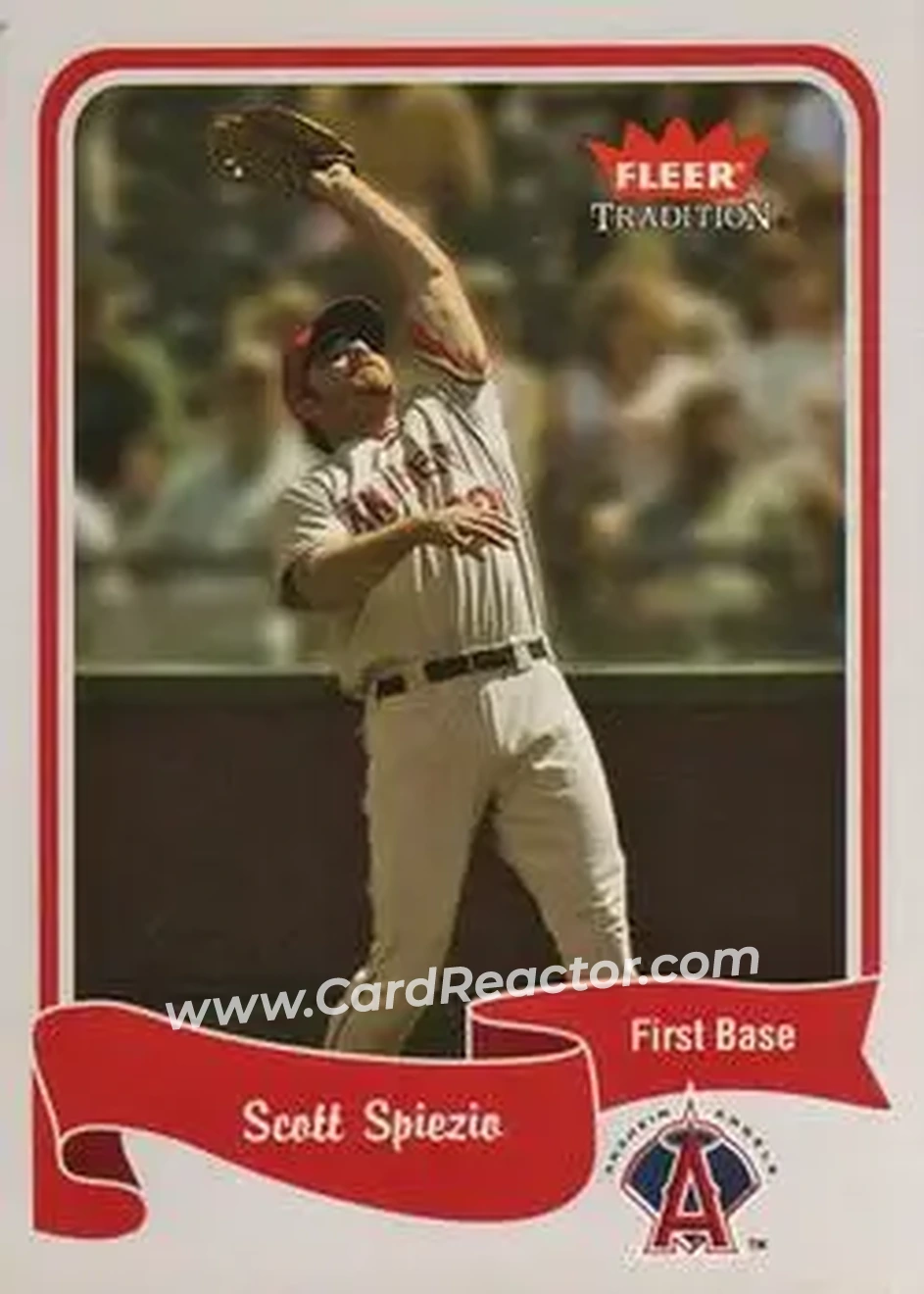 2004 Fleer Tradition #319 - Scott Spiezio - Anaheim Angels - Front