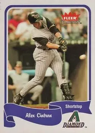 2004 Fleer Tradition #341 - Alex Cintron - Arizona Diamondbacks