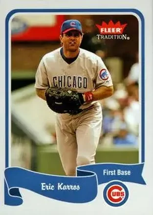 2004 Fleer Tradition #345 - Eric Karros - Chicago Cubs