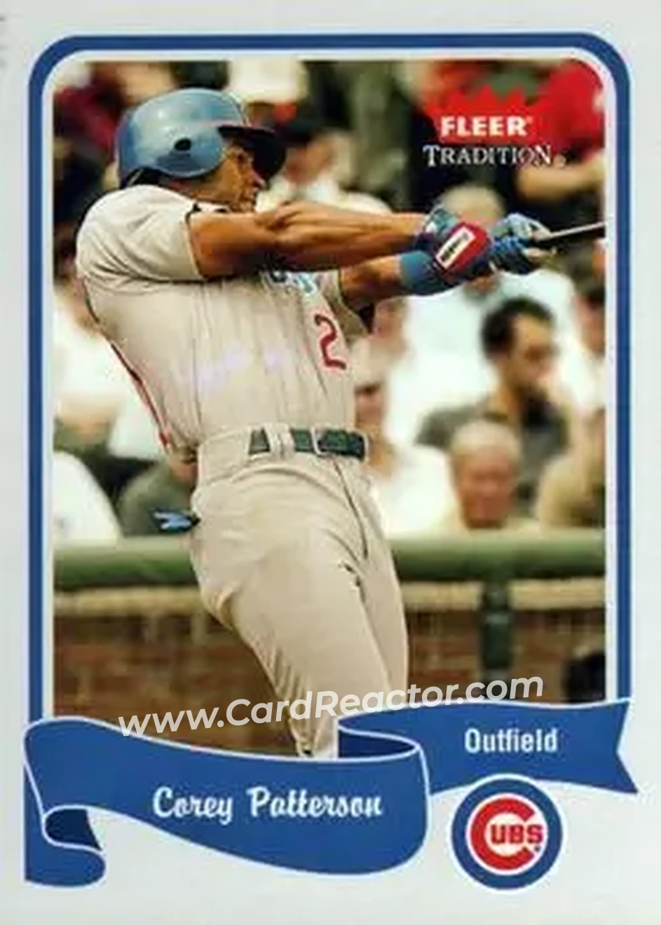 2004 Fleer Tradition #346 - Corey Patterson - Chicago Cubs - Front