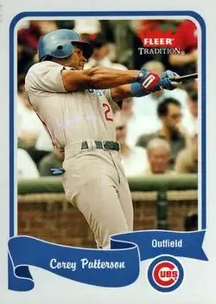 2004 Fleer Tradition #346 - Corey Patterson - Chicago Cubs