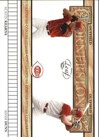 2004 Leaf #CS-5 Cornerstones Austin Kearns - Adam Dunn