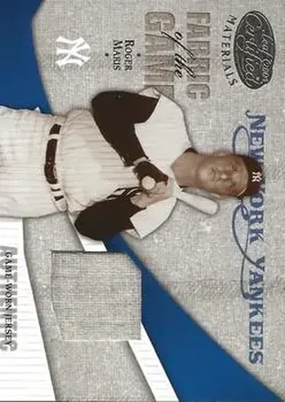 2004 Leaf Certified Materials - Fabric of the Game #FG-109 - Roger Maris - New York Yankees