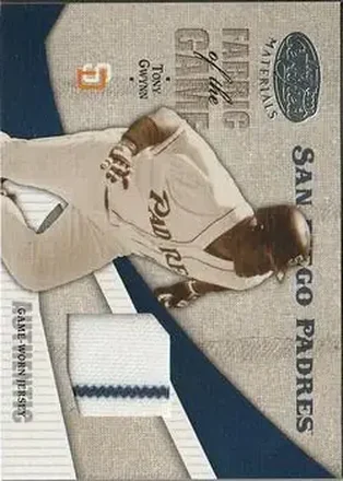 2004 Leaf Certified Materials - Fabric of the Game #FG-118 - Tony Gwynn - San Diego Padres