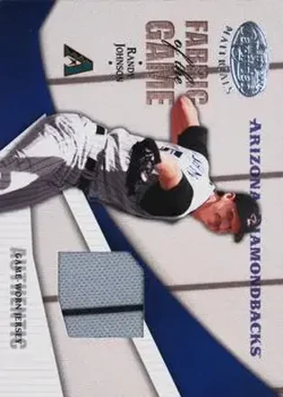 2004 Leaf Certified Materials - Fabric of the Game #FG-141 - Randy Johnson - Arizona Diamondbacks
