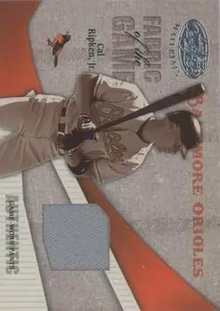 2004 Leaf Certified Materials - Fabric of the Game #FG-155 - Cal Ripken - Baltimore Orioles