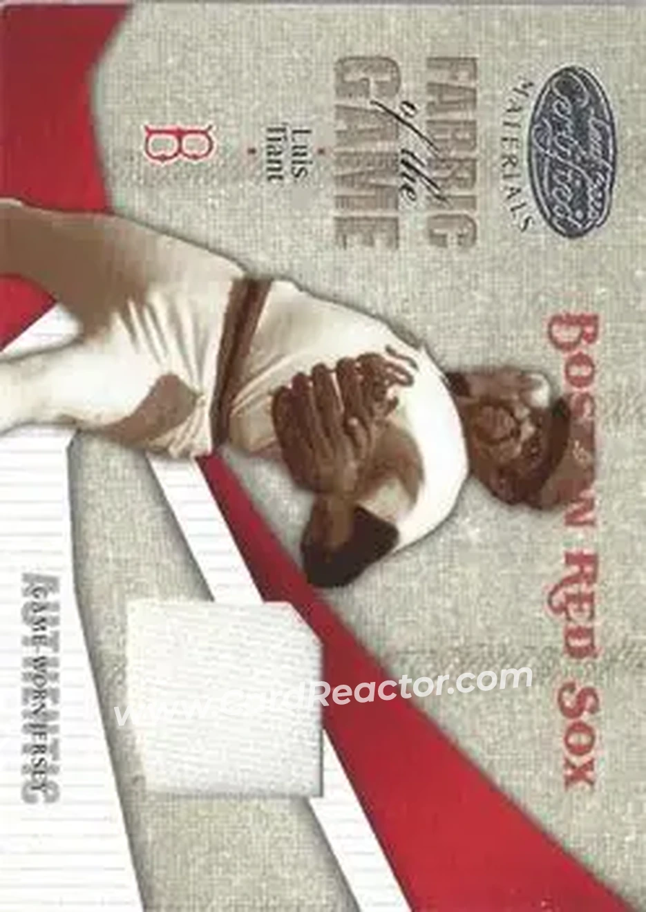 2004 Leaf Certified Materials - Fabric of the Game #FG-176 - Luis Tiant - Boston Red Sox - Front 2004 Leaf Certified Materials - Fabric of the Game #FG-176 - Luis Tiant - Boston Red Sox - Front