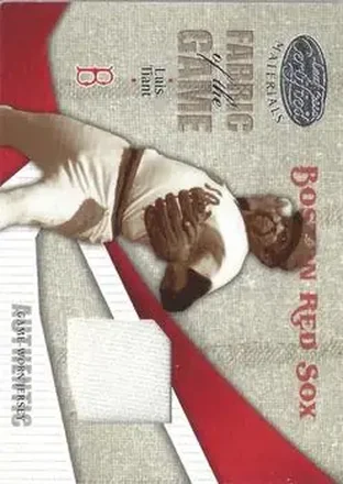 2004 Leaf Certified Materials - Fabric of the Game #FG-176 - Luis Tiant - Boston Red Sox