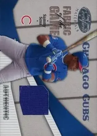 2004 Leaf Certified Materials feature card