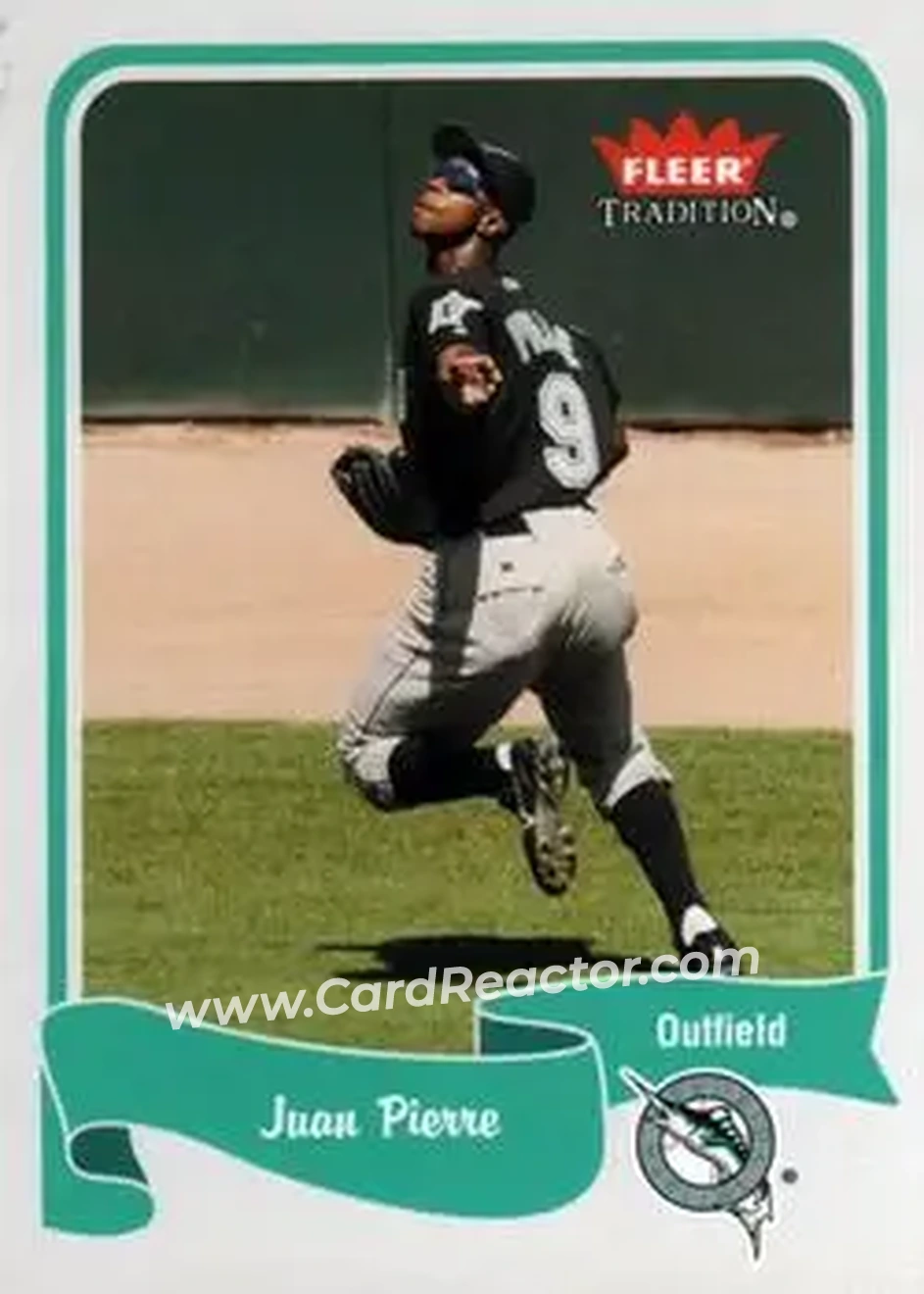 2004 Fleer Tradition #364 - Juan Pierre - Florida Marlins - Front