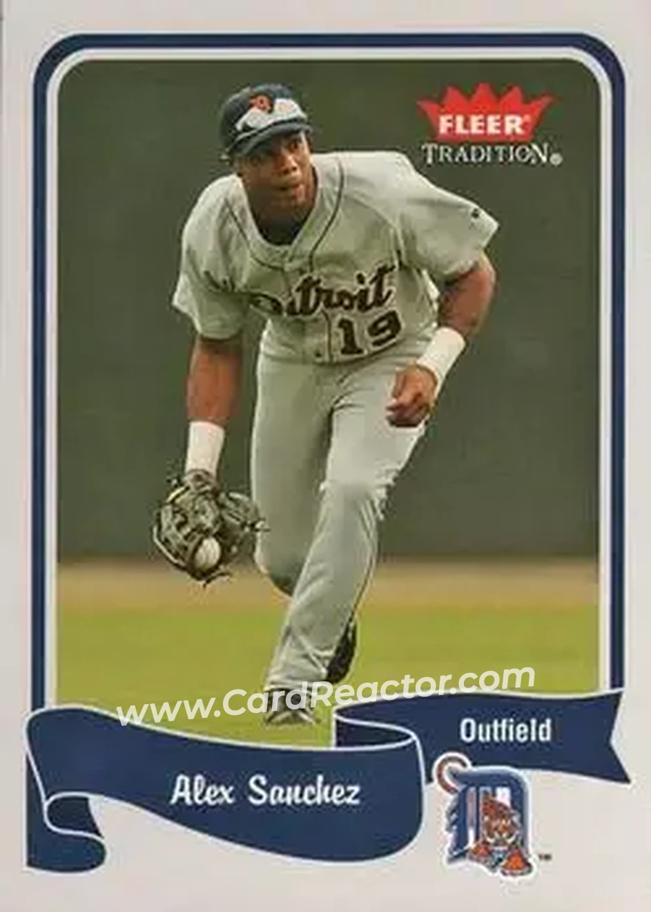 2004 Fleer Tradition #367 - Alex Sanchez - Detroit Tigers - Front