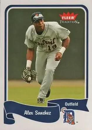 2004 Fleer Tradition #367 - Alex Sanchez - Detroit Tigers