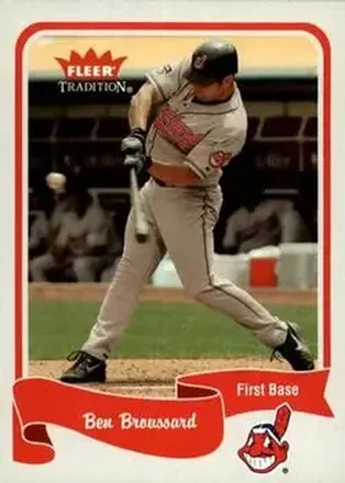 2004 Fleer Tradition #369 - Ben Broussard - Cleveland Indians