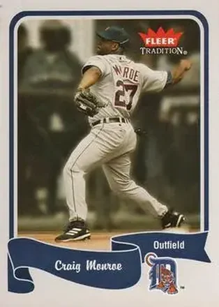 2004 Fleer Tradition #373 - Craig Monroe - Detroit Tigers