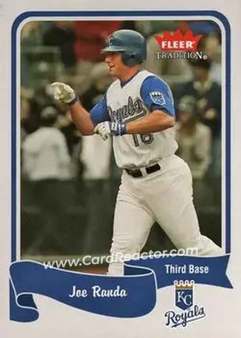 2004 Fleer Tradition #382 - Joe Randa - Kansas City Royals - Front 2004 Fleer Tradition #382 - Joe Randa - Kansas City Royals - Front