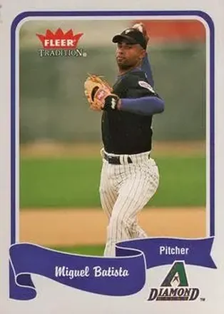 2004 Fleer Tradition #383 - Miguel Batista - Arizona Diamondbacks