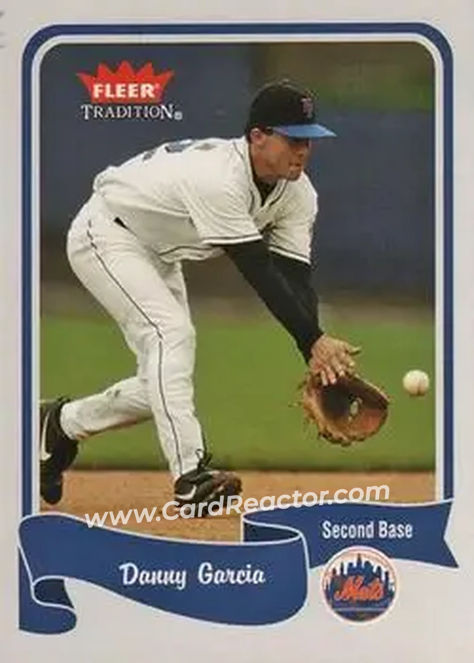 2004 Fleer Tradition #389 - Danny Garcia - New York Mets - Front