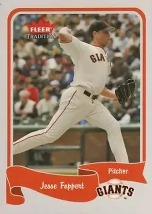 2004 Fleer Tradition #398 - Jesse Foppert - San Francisco Giants
