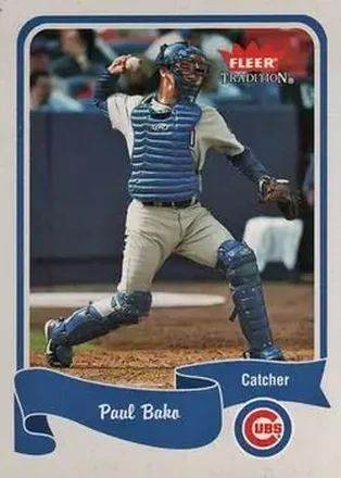 2004 Fleer Tradition #401 - Paul Bako - Chicago Cubs